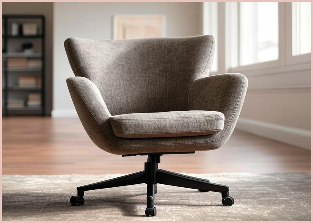 FONOW  컴퓨터의자  스타일리쉬한   거실 의자  겸비한 사무용 의자 - 이미지 1