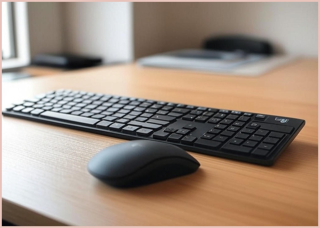 로지텍 데스크탑 유선 키보드 + 유선 마우스 세트 MK200 NEW - 이미지 1