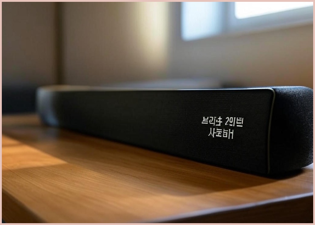 브리츠 2채널 사운드바 PC용 스피커 - 이미지 1