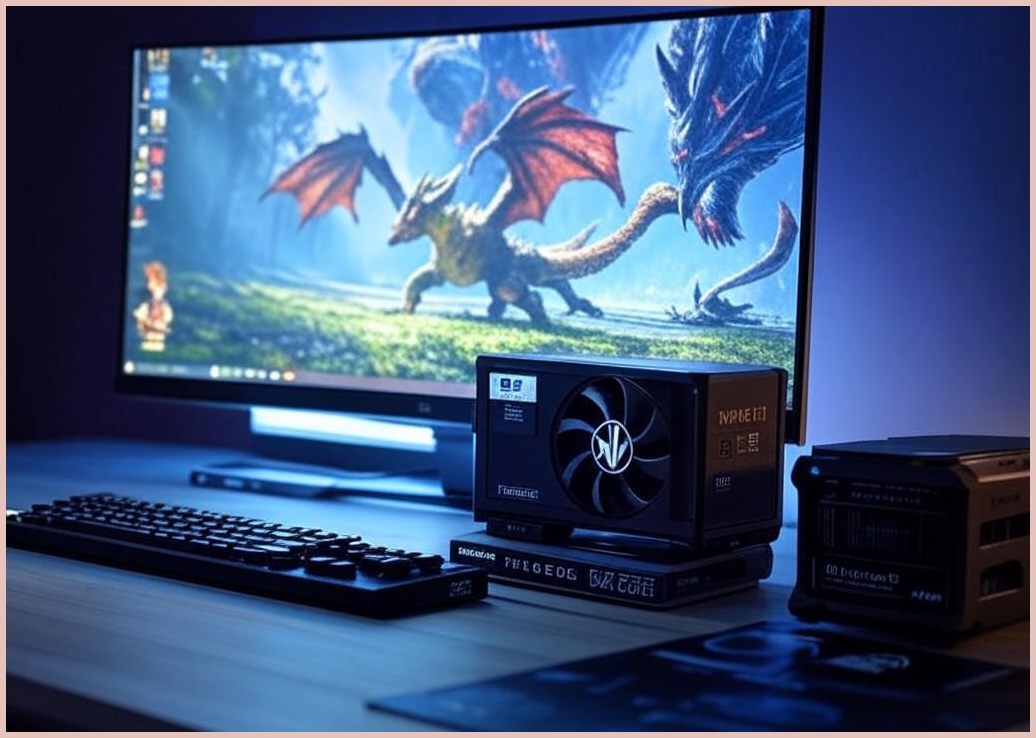 씨엠컴퓨터 인텔 i5 윈도우11 PRO 고성능 G-3 몬스터 헌터 멀티 게이밍 컴퓨터 27인치 게이밍 모니터 풀셋, 인텔 코어i5-13세대 13400F, 라데온 RX 6600, 32GB, 1TB, WIN11 Pro