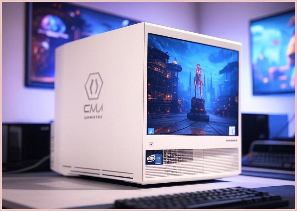 씨엠컴퓨터 인텔i5 AMD라이젠 검은 신화 오공 헬다이버즈2 팰월드 디아블로4 멀티 게이밍컴퓨터, 화이트, 16GB, 1TB, WIN11 Home, PS-02(모니터포함)
