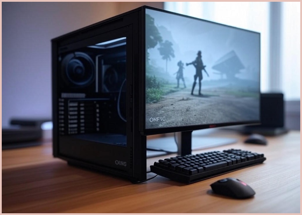 오닉스PC 게이밍 컴퓨터 풀세트 고사양 게임용 조립 데스크탑 세트 롤 배그 발로란트 배틀그라운드 오버워치, 케이스05번, ONF-10, 256GB, 8GB, 윈도우 11 홈, 상품설명참고 - 이미지 1