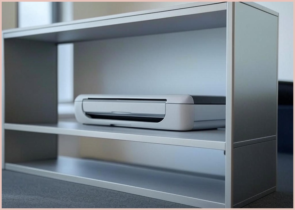 주식회사 실버미어 본체선반 이동식 데스크탑 선반 받침대 프린터다이 거치대 - 이미지 1