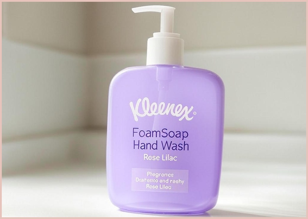 크리넥스 폼솝 핸드워시 로즈라일락향 - 이미지 1
