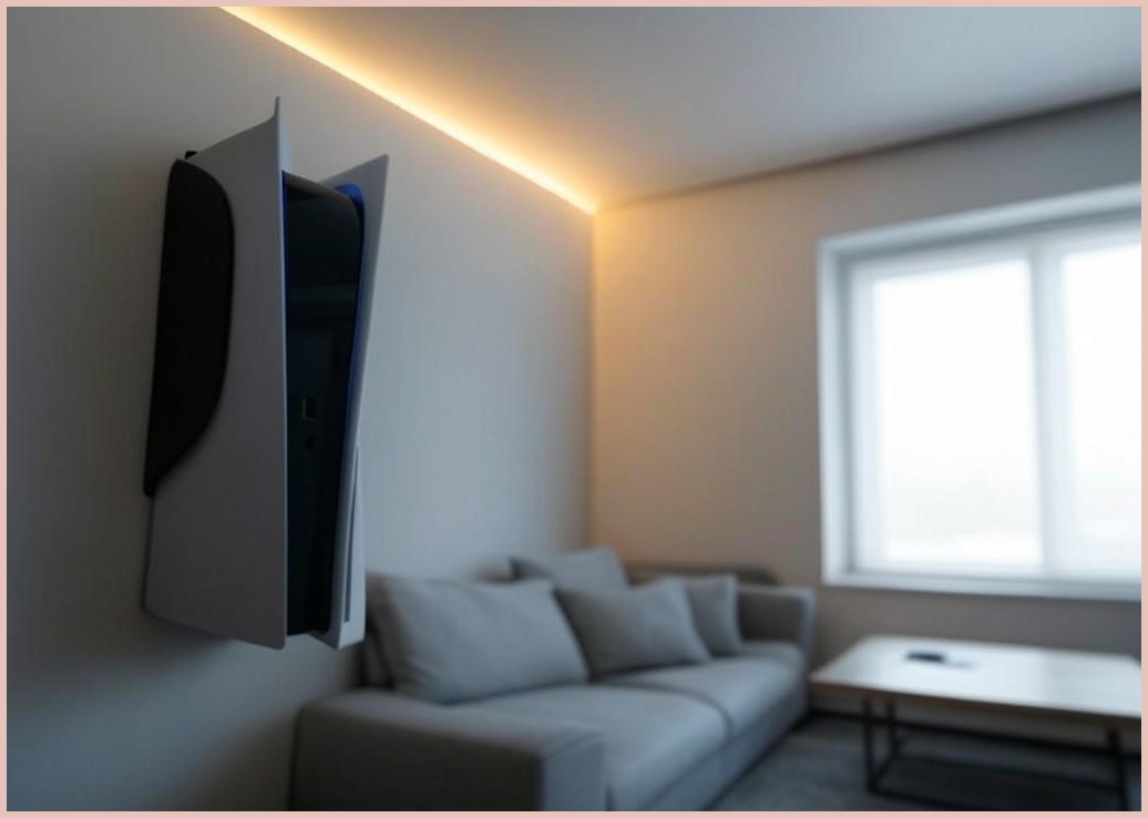 플스5 전용 벽걸이 PS5 벽걸이 PS5 벽 마운트 PS5 받침대 PS5 매립, 플스5 마운트, 1개 - 이미지 1