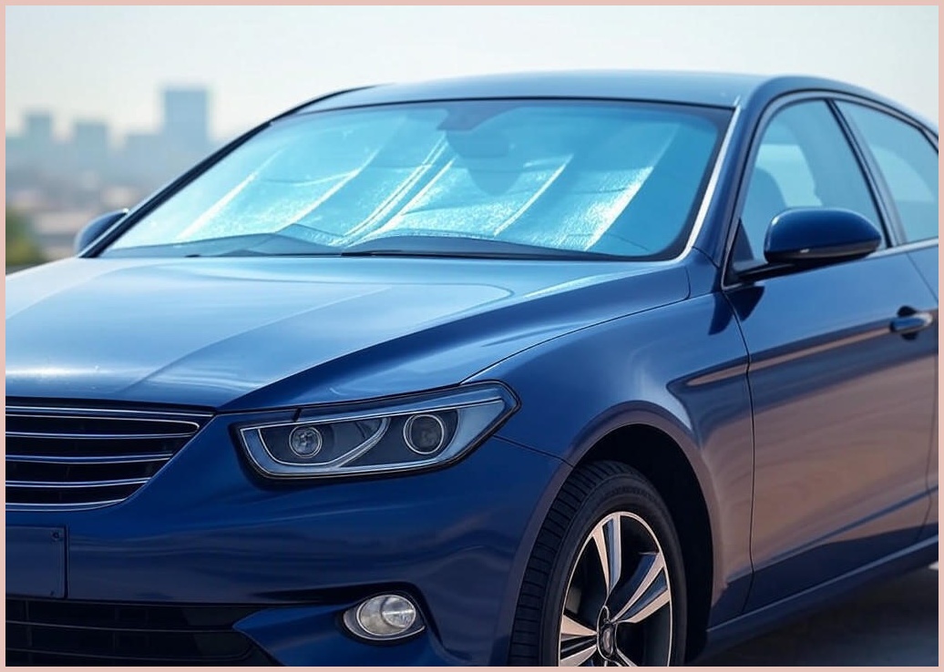 한솔템 차량용 원터치  햇빛가리개 - 이미지 1